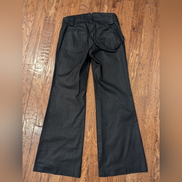 Cop. Copine Black y2k Pistou Womens Pant Wide Leg, Eu Size 40 US 8 - Picture 3 of 15